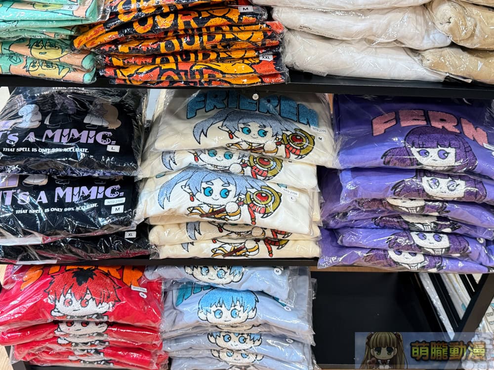 「AIR TWOKYO POP UP STORE in Taiwan」西門開設中 販售《芙莉蓮》、《哥吉拉》等動漫主題周邊 39 2025juneairtwokyopoptw45
