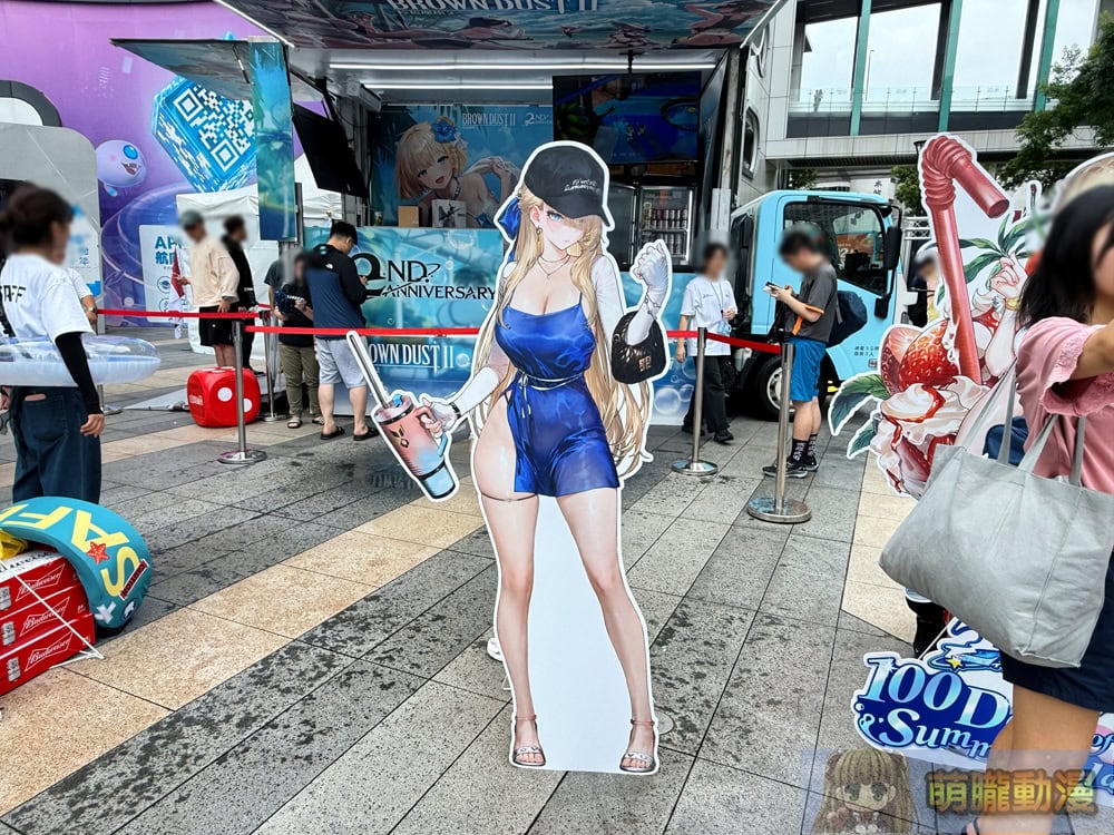 Coser美豔降臨、重機轟鳴環繞《棕色塵埃2》夏日補給最終場熱力四射 17 2025julyBrownDust2trucksyntrendevent01