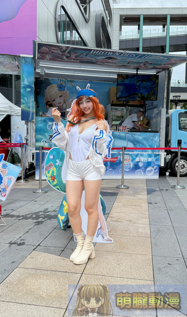 Coser美豔降臨、重機轟鳴環繞《棕色塵埃2》夏日補給最終場熱力四射 22 2025julyBrownDust2trucksyntrendevent11