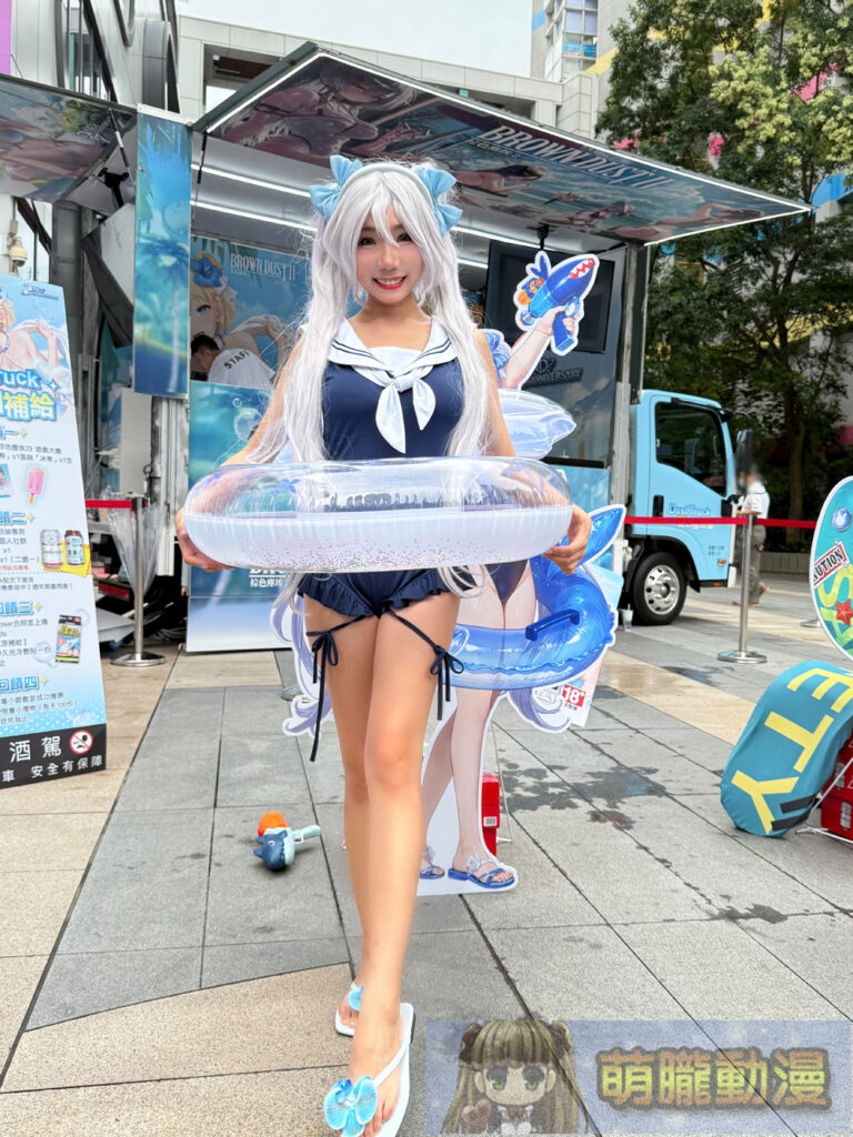 Coser美豔降臨、重機轟鳴環繞《棕色塵埃2》夏日補給最終場熱力四射 21 2025julyBrownDust2trucksyntrendevent14