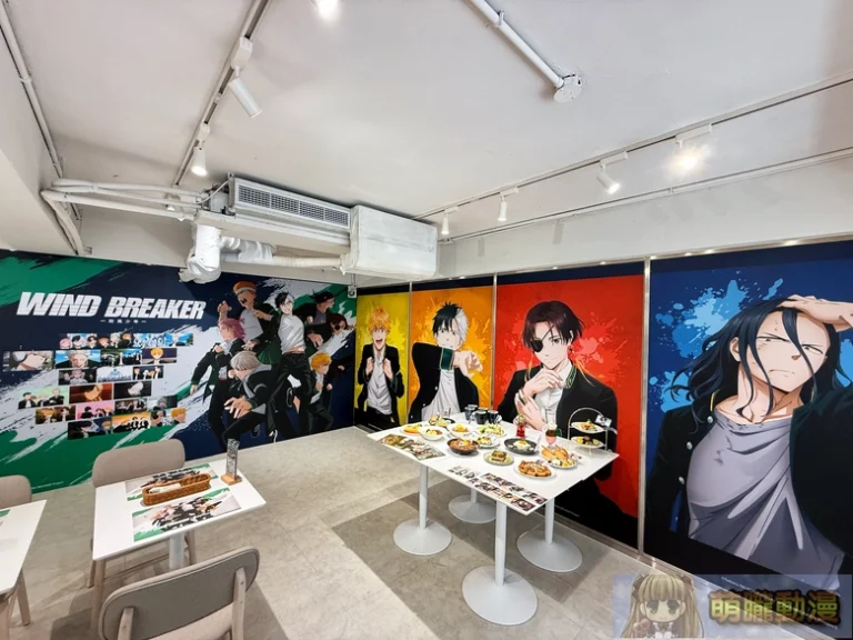 「WIND BREAKER 防風少年 x Cayenne Cafe」9月11日起於凱岩主題咖啡開設 1 2025windbreakercayrnnecafeevent33