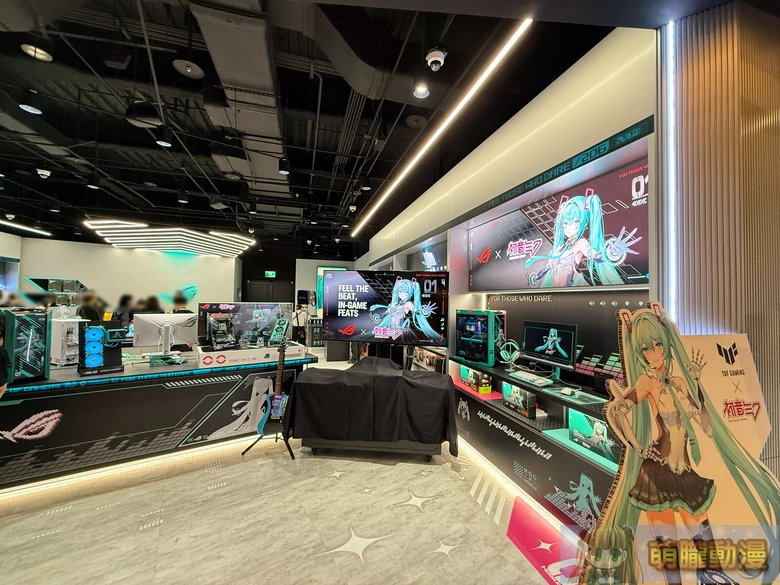 「ROG x Hatsune Miku 快閃店」 10月24日起於三創限時開設 4 2025octROGHatsuneMikutw syntrend08