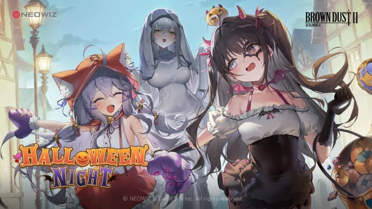 NEOWIZ 手遊《棕色塵埃2》「Halloween Night」活動登場 限定周邊開放預購 13 2025BrownDust2ShopHalloweenpre01
