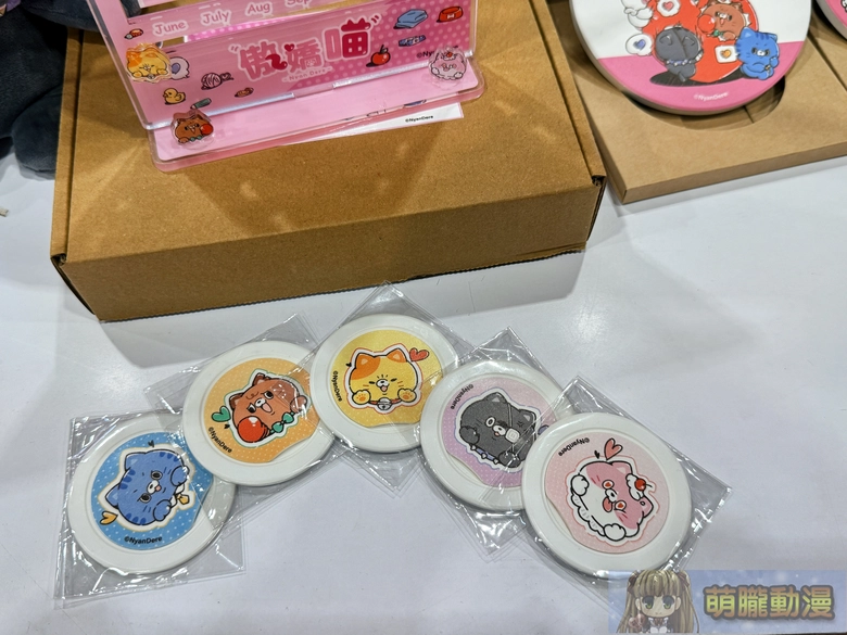 「2025台北國際玩轉文具暨手作創意展」角色IP「傲嬌喵Nyandere」在台首次亮相 8 2025createlovenyandere07