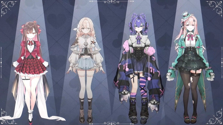 預見娛樂推出全新VTuber女團「ælis」 邀您進入奇幻仙境 6 envisionvtuberaelisdebut06