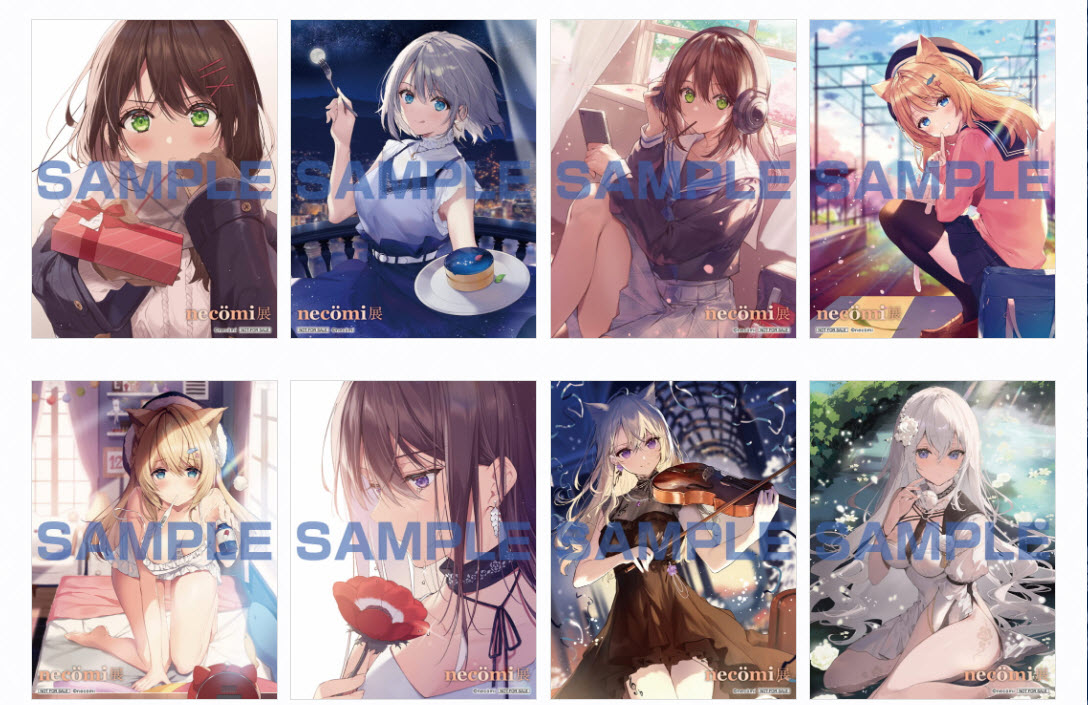 【necömi展 in TAIWAN】將於11月28日在虎之穴台北店登場 5 2025novnecomitaiwantoranoananews06