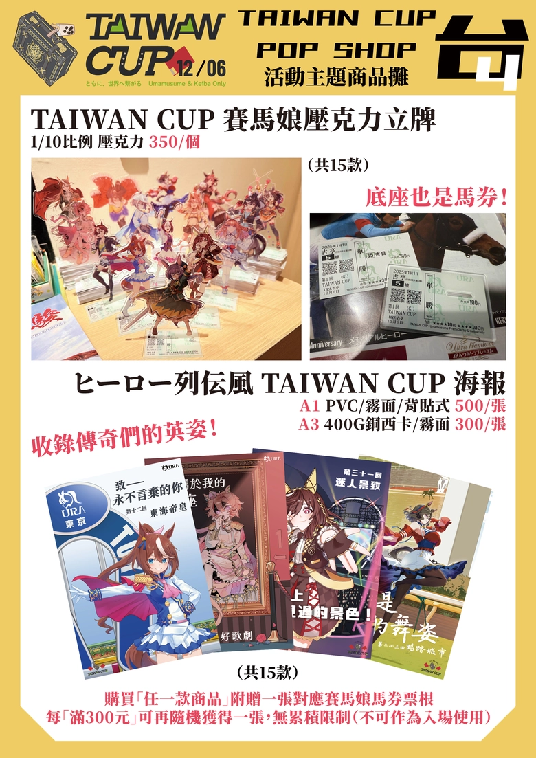 「第一回 TAIWAN CUP:《賽馬娘Pretty Derby》與競馬Only」在客家文化主題公園舉辦 7 20251sttaiwancupnews07
