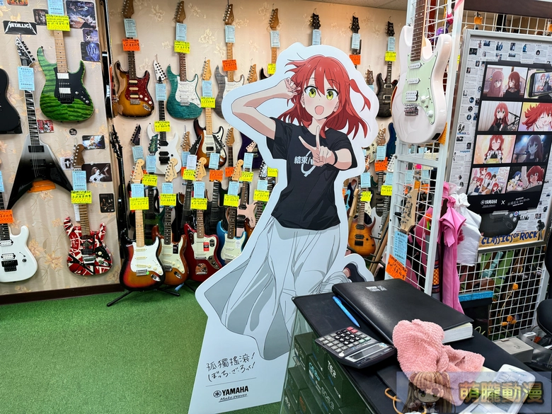 「2026 孤獨搖滾!Yamaha聯名合作活動」開跑 7家合作樂器行規劃角色大立牌、全新聯名周邊 4 2026yamahabocchitherocktml02