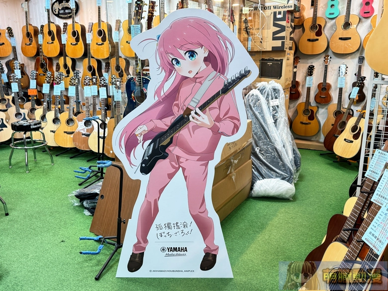 「2026 孤獨搖滾!Yamaha聯名合作活動」開跑 7家合作樂器行規劃角色大立牌、全新聯名周邊 5 2026yamahabocchitherocktml04
