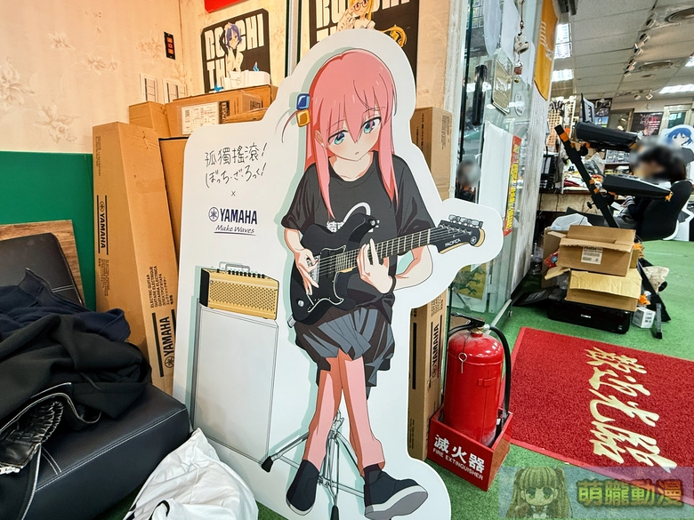 「2026 孤獨搖滾!Yamaha聯名合作活動」開跑 7家合作樂器行規劃角色大立牌、全新聯名周邊 6 2026yamahabocchitherocktml09