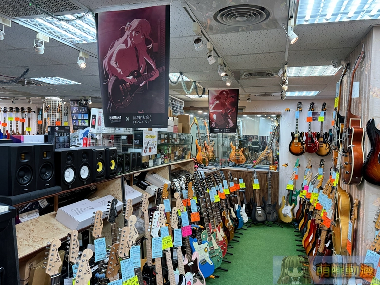 「2026 孤獨搖滾!Yamaha聯名合作活動」開跑 7家合作樂器行規劃角色大立牌、全新聯名周邊 10 2026yamahabocchitherocktml12