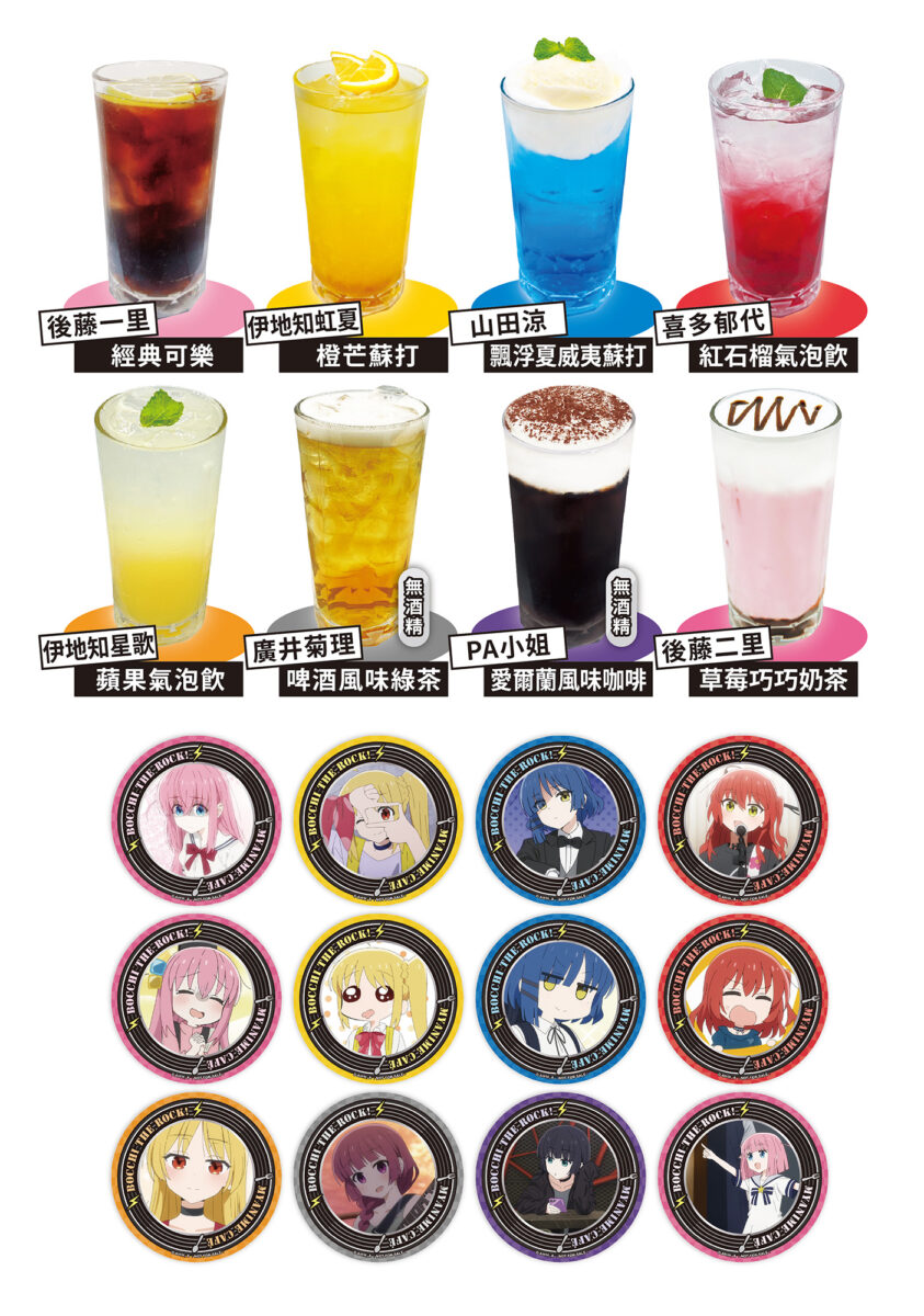 MyAnime Cafe X 《孤獨搖滾!》主題 3月6日起在三創開設 5 2026marBocchitheRockmyanimenews05