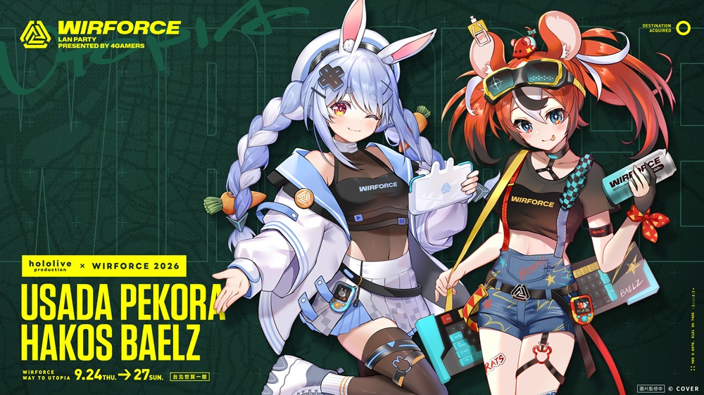 「Kobo Kanaeru & Hakos Baelz 見面會 @ WirForce」將於9月25日舉辦 WirForce 2026 hololive限定周邊與特典公開 8 2026wirforcehololivenews02