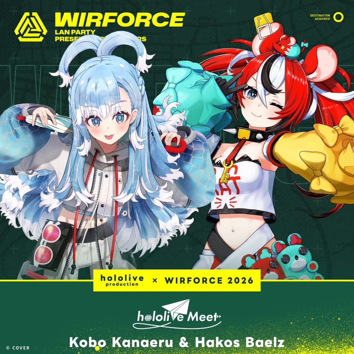 「Kobo Kanaeru & Hakos Baelz 見面會 @ WirForce」將於9月25日舉辦 WirForce 2026 hololive限定周邊與特典公開 4 2026wirforcehololivenews03