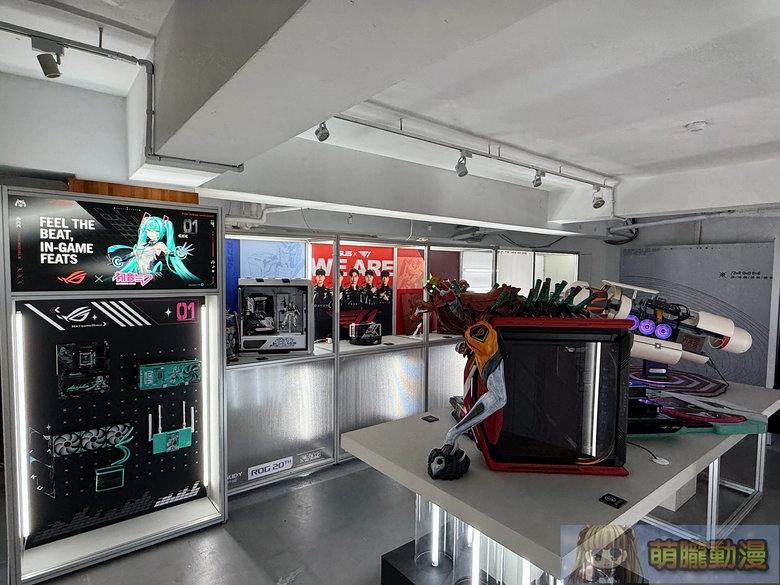 「ROG 20th Annvi. POP - UP 紀念特展」 《機動戰士鋼彈》、《新世紀福音戰士》、初音未來聯名商品與特別主機亮相 1 2026rog20thannvipopevent08
