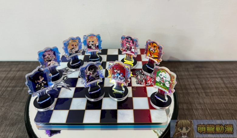 Shining Stars on the Chessboard: Unboxing the "Advent VS Justice" × More Fun Café Acrylic Magnetic Chessboard Set 6 morefunadventvsjusticechess05