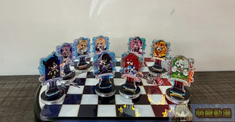 Shining Stars on the Chessboard: Unboxing the "Advent VS Justice" × More Fun Café Acrylic Magnetic Chessboard Set 9 morefunadventvsjusticechess07