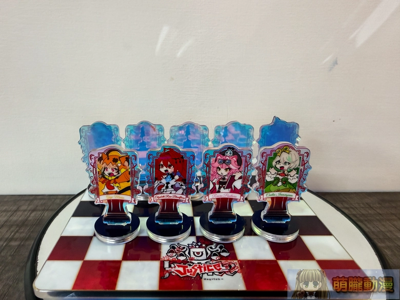 Shining Stars on the Chessboard: Unboxing the "Advent VS Justice" × More Fun Café Acrylic Magnetic Chessboard Set 8 morefunadventvsjusticechess08