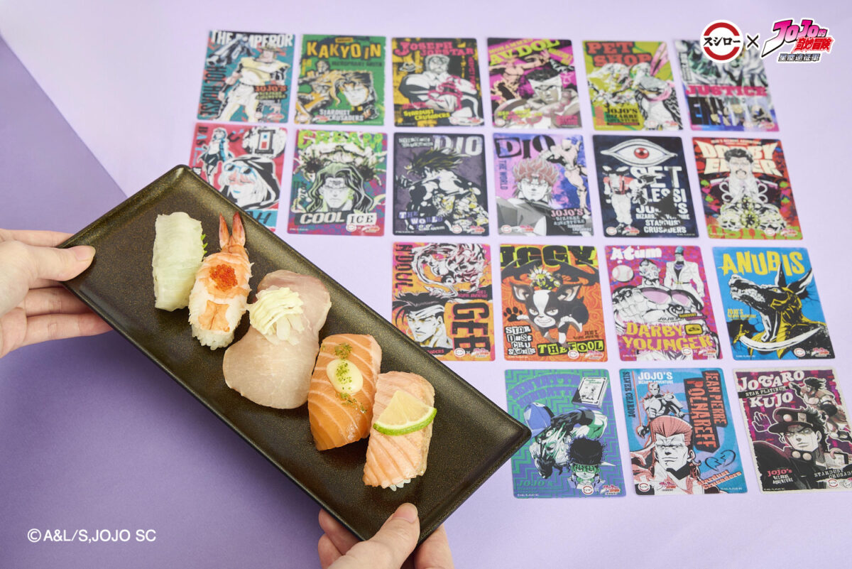 壽司郎 ×《JOJO 的奇妙冒險 星塵遠征軍》8 月 17 日起開跑 台北中華路店等主題店布置亮相 3 2026augSushiroTWjojonews16
