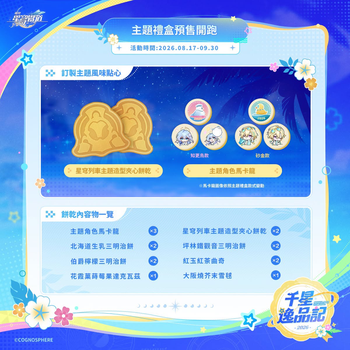 七見櫻堂《崩壞:星穹鐵道》 千星逸品記主題禮盒 8月17日起開賣 4