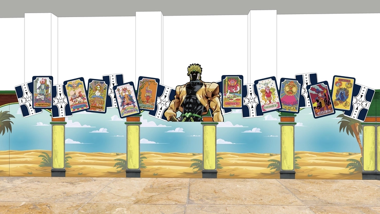 《JOJO的奇妙冒險星塵遠征軍》快閃店、《飆馬野郎JOJO的奇妙冒險》複製原畫展台中站 將自8 月 29 日起舉辦 4 2026augchungyojojonews04