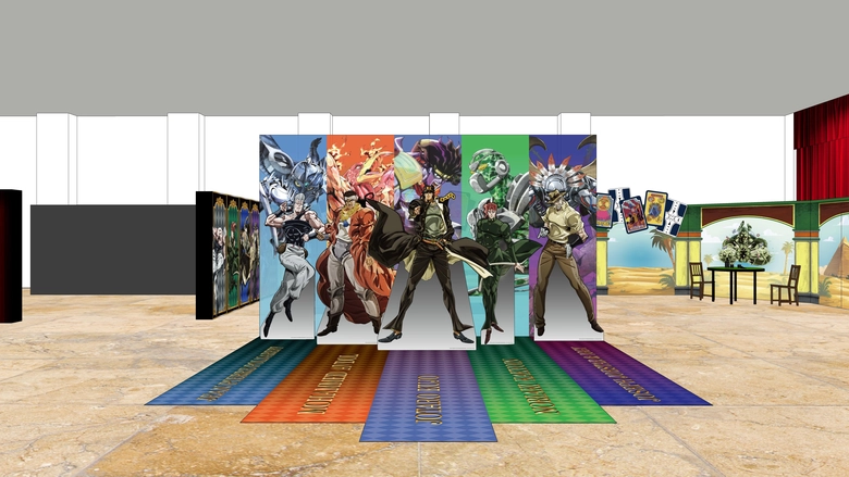 《JOJO的奇妙冒險星塵遠征軍》快閃店、《飆馬野郎JOJO的奇妙冒險》複製原畫展台中站 將自8 月 29 日起舉辦 6 2026augchungyojojonews06