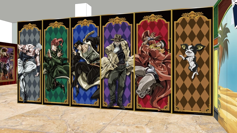 《JOJO的奇妙冒險星塵遠征軍》快閃店、《飆馬野郎JOJO的奇妙冒險》複製原畫展台中站 將自8 月 29 日起舉辦 7 2026augchungyojojonews07