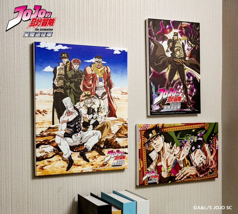 《JOJO的奇妙冒險星塵遠征軍》快閃店、《飆馬野郎JOJO的奇妙冒險》複製原畫展台中站 將自8 月 29 日起舉辦 14 2026augchungyojojonews19