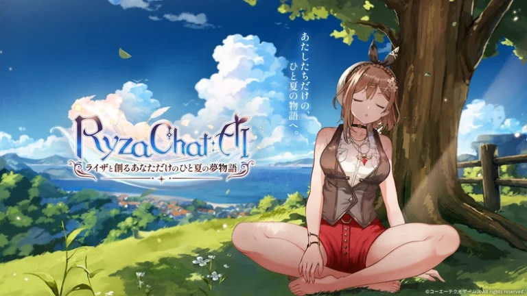 自由劇本型 AI 對話式 RPG《RyzaChat:AIライザと創るあなただけのひと夏の夢物語》於日本正式推出 5 ryzachataijpPressrelease01
