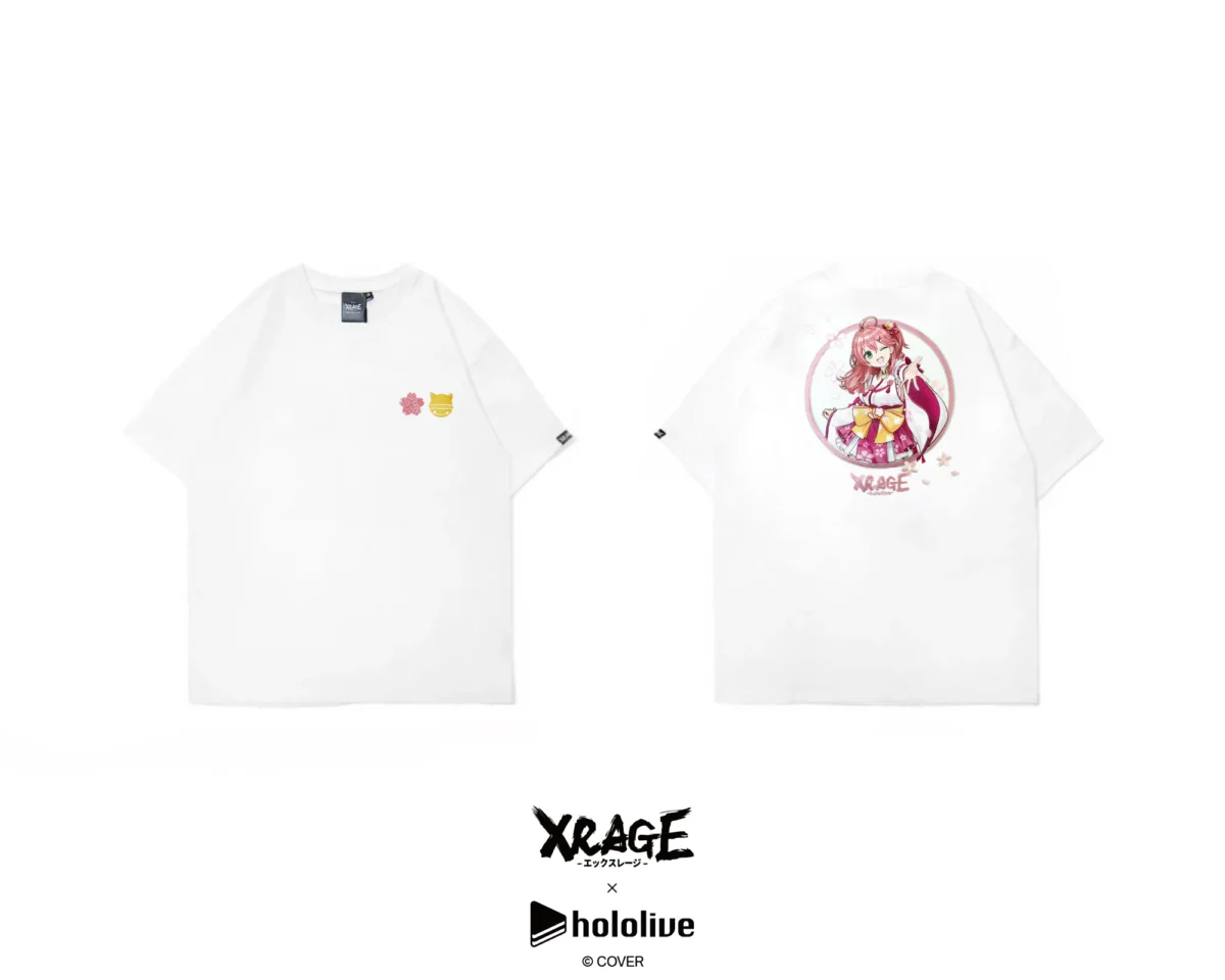 XRAGE 攜手 hololive 櫻巫女與寶鐘瑪琳推出「MikoMari」聯名服飾系列 4 2026sepxragenakamahololivenews04