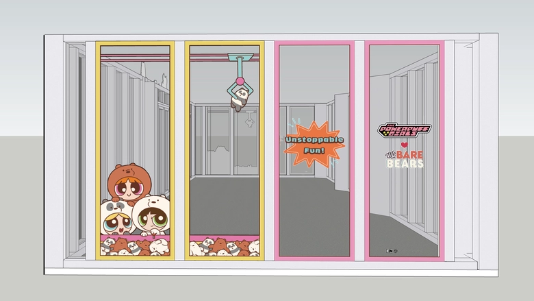「飛天小女警 X 熊熊遇見你」快閃店 9 月 24 日–10 月 28 日在台北三創一樓玻璃屋開設 4 2026sepThePowerpuffGirlssyntrendnews07