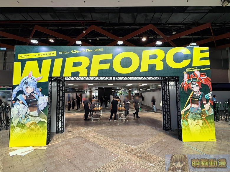 hololive 聯名進駐《WirForce 2026》!VTuber 主題攤位、拍照區及限定商品現場直擊 22 2026wirforcevtuberevent23