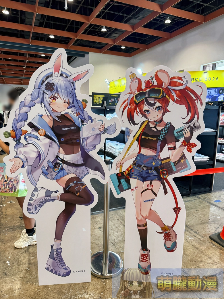 hololive 聯名進駐《WirForce 2026》!VTuber 主題攤位、拍照區及限定商品現場直擊 26 2026wirforcevtuberevent37