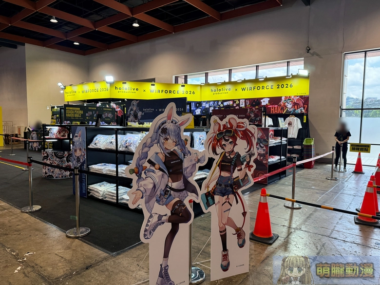 hololive 聯名進駐《WirForce 2026》!VTuber 主題攤位、拍照區及限定商品現場直擊 27 2026wirforcevtuberevent55